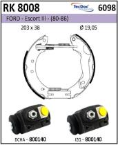 BKN RK8008 - Kit de freno premontado