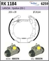 BKN RK1184 - Kit de freno premontado