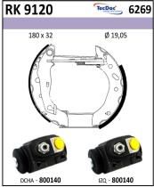 BKN RK9120 - Kit de freno premontado