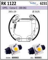 BKN RK1122 - Kit de freno premontado