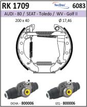 BKN RK1709 - Kit de freno premontado