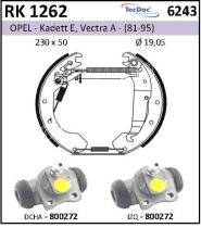 BKN RK1262 - Kit de freno premontado