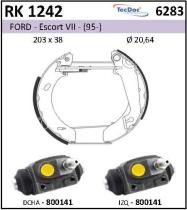 BKN RK1242 - Kit de freno premontado