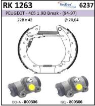BKN RK1263 - Kit de freno premontado