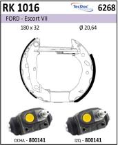 BKN RK1016 - Kit de freno premontado