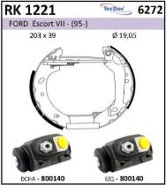 BKN RK1221 - Kit de freno premontado