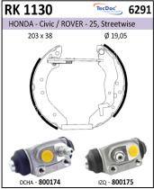 BKN RK1130 - Kit de freno premontado