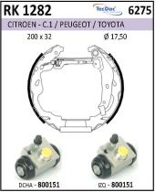 BKN RK1282 - Kit de freno premontado