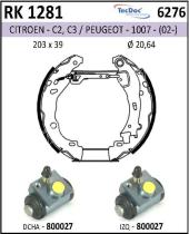 BKN RK1281 - Kit de freno premontado