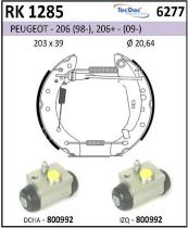 BKN RK1285 - Kit de freno premontado