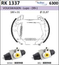 BKN RK1337 - Kit de freno premontado