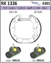 BKN RK1336 - Kit de freno premontado