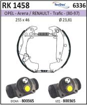 BKN RK1458 - Kit de freno premontado