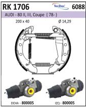 BKN RK1706 - Kit de freno premontado