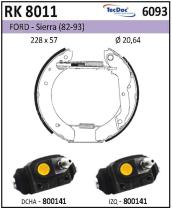 BKN RK8011 - Kit de freno premontado