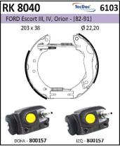 BKN RK8040 - Kit de freno premontado