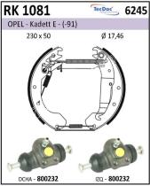 BKN RK1081 - Kit de freno premontado