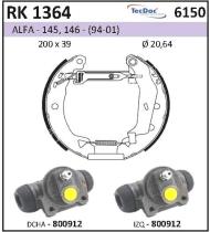 BKN RK1364 - Kit de freno premontado