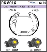 BKN RK8016 - Kit de freno premontado