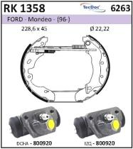 BKN RK1358 - Kit de freno premontado