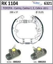 BKN RK1104 - Kit de freno premontado
