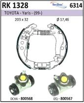 BKN RK1328 - Kit de freno premontado
