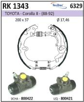 BKN RK1343 - Kit de freno premontado