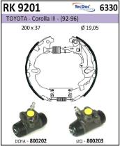 BKN RK9201 - Kit de freno premontado