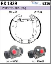 BKN RK1329 - Kit de freno premontado