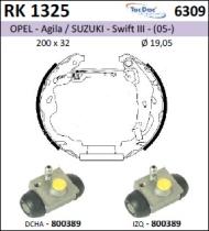 BKN RK1325 - Kit de freno premontado