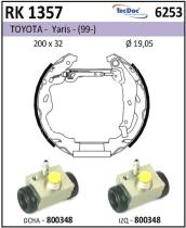 BKN RK1357 - Kit de freno premontado