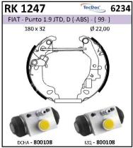 BKN RK1247 - Kit de freno premontado