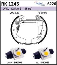 BKN RK1245 - Kit de freno premontado