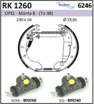 BKN RK1260 - Kit de freno premontado
