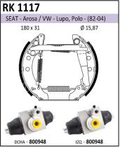 BKN RK1117 - Kit de freno premontado