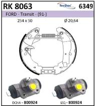 BKN RK8063 - Kit de freno premontado