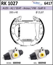 BKN RK1027 - Kit de freno premontado