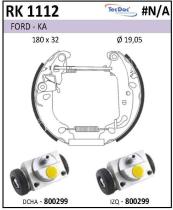 BKN RK1112 - Kit de freno premontado