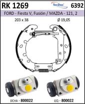 BKN RK1269 - Kit de freno premontado