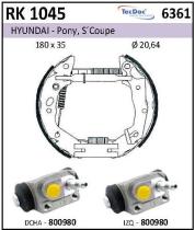 BKN RK1045 - Kit de freno premontado