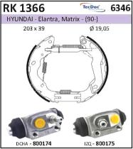 BKN RK1366 - Kit de freno premontado