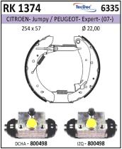 BKN RK1374 - Kit de freno premontado