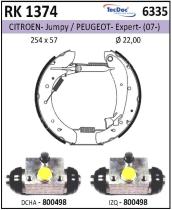 BKN RK1374 - Kit de freno premontado