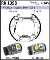 BKN RK1398 - Kit de freno premontado