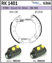 BKN RK1401 - Kit de freno premontado