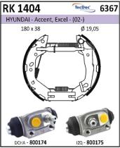 BKN RK1404 - Kit de freno premontado