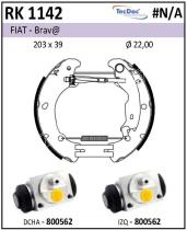 BKN RK1142 - Kit de freno premontado