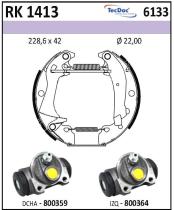 BKN RK1413 - Kit de freno premontado