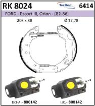 BKN RK8024 - Kit de freno premontado