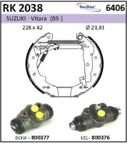 BKN RK2038 - Kit de freno premontado